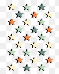 Sticker Stars Overlay Background - Aesthetic Vsco png