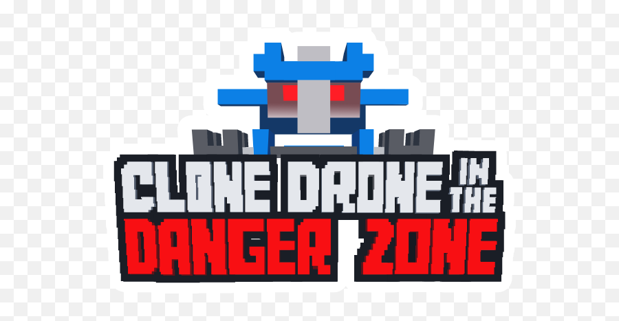 Clone Drone In The Danger Zone Sticker - Sticker Mania Language Png,Gta Wasted Transparent