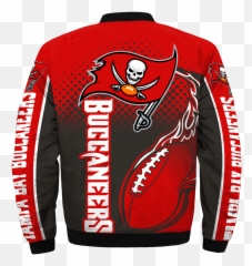 Official - Nfltampabaybuccaneersjacketsinofficialbuccaneersteamcolors U0026 Officialclassicbuccaneerslogosbomberflightjacket U0026 Nfl Pittsburgh Steelers Bomber Png,Bomber Jacket Template Png