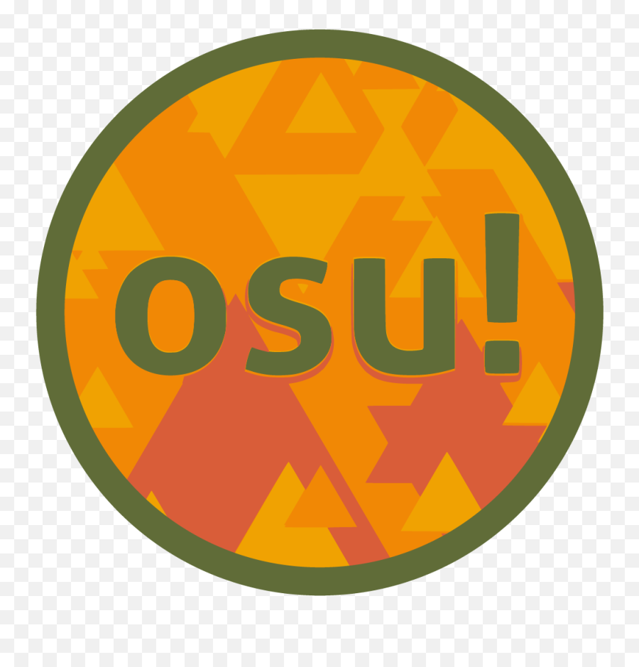 Osu Halloween Logo I Made Osugame - Vertical Png,Halloween Logo Png