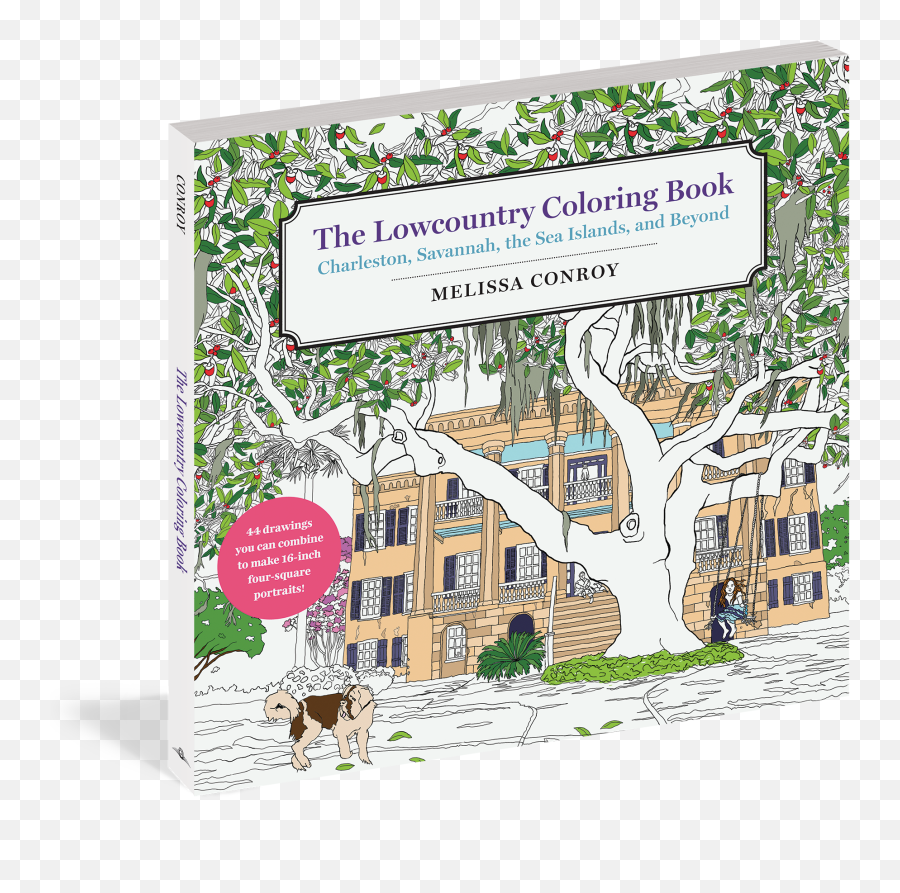 The Lowcountry Coloring Book - Horizontal Png,Transparent Coloring Pages