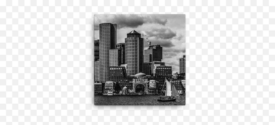 Boston Skyline - Boston Harbor Png,Boston Skyline Png