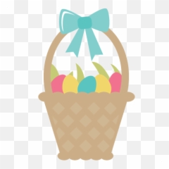 Easte Png And Vectors For Free Download - Dlpngcom Easter Basket Transparent Background,Basket Png