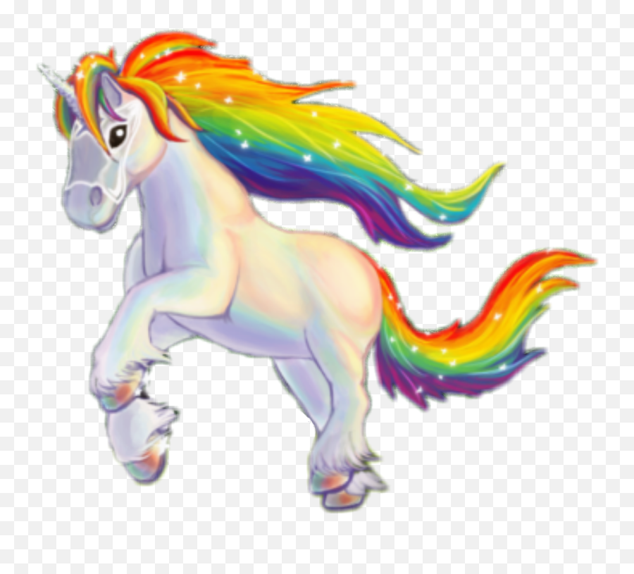 Cartoon Unicorn Png - Rainbow Transparent Background Unicorn Clipart,Transparent Unicorn
