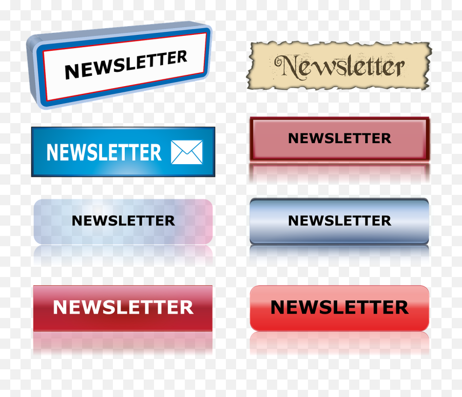 App Contact Button Parchment - Sign Up For Newsletter Png,Newsletter Icon