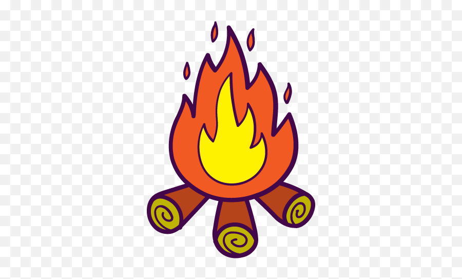 Campfire Free Icon Of Autumn Hand Drawn - Language Png,Campfire Icon
