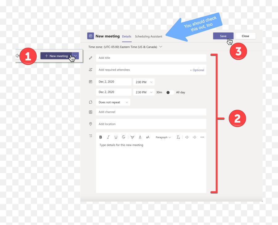 How To Schedule A Meeting In Microsoft Teams Jumpto365 Blog - Vertical Png,Online Meeting Icon