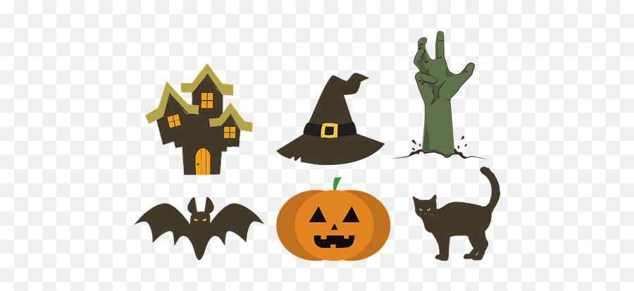 Free Photo Icons Halloween Symbols Haunted House - Max Pixel Haunted Symbols Png,Spooky Skeleton Icon