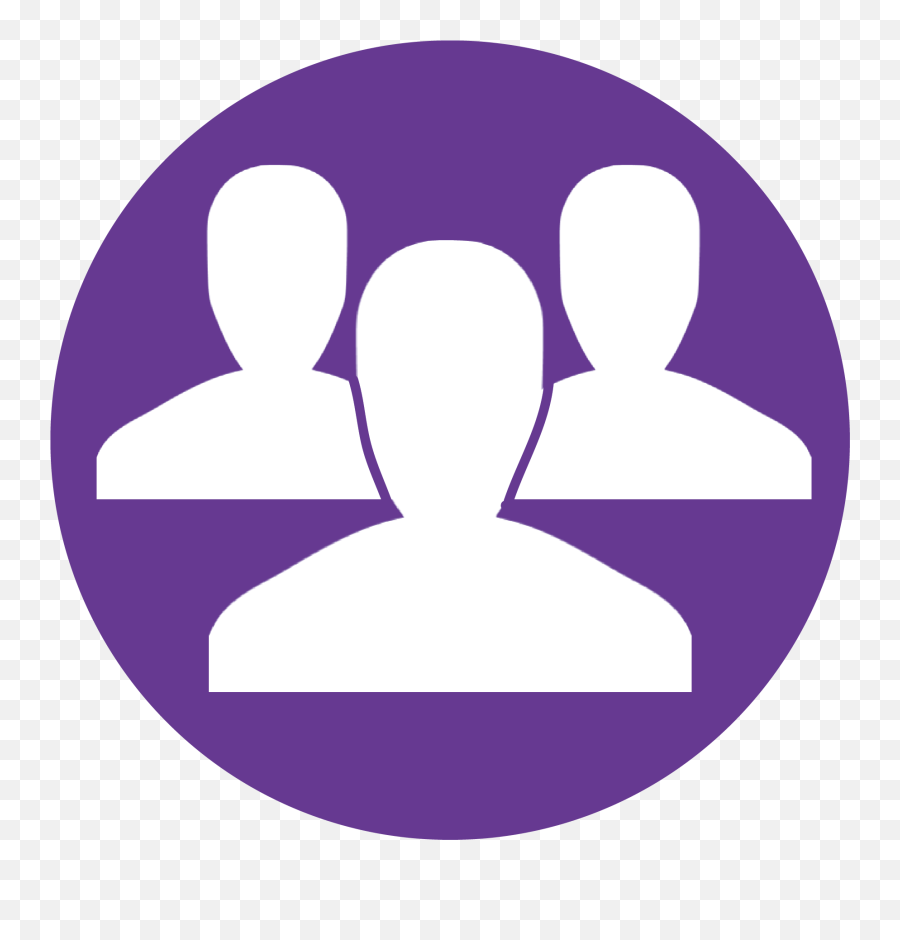 Team Icon Purple Clipart - Team Purple Circle Icon Png,Carbs Icon