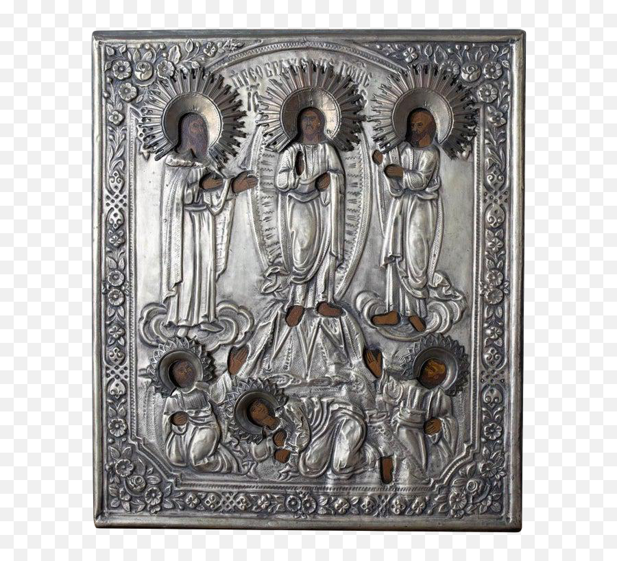 Russian Icon Christ With Disciples - Religious Item Png,The Russian Icon