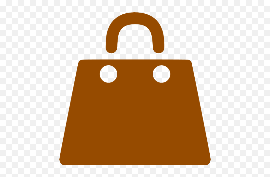 Brown Shopping Bag Icon - Blue Shopping Bag Icon Png,Brown Paper Bag Icon