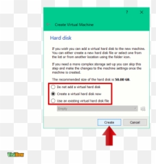 Install Virtual Machine - VisiHow Dot png