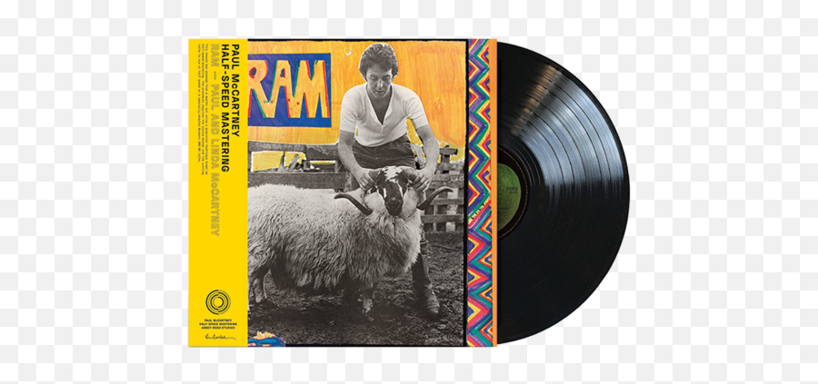 Ram 50th Anniversary Half - Paul Mccartney Ram Half Speed Png,Sheep With Wings Icon