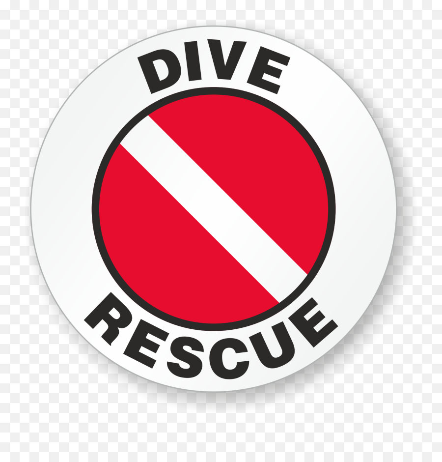 Hard Hat Stickers - Dive Rescue Signs Sku Hh0009 Dive Rescue Png,Glow In The Dark Icon Helmet