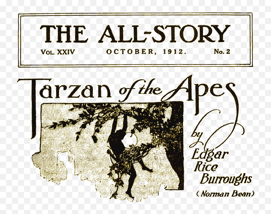 All Story Magazine Tarzan Transparent Cartoon - Jingfm Illustration Png,Tarzan Png