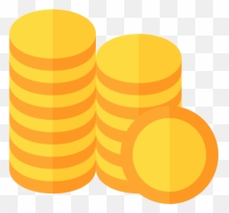 Coins - Free business icons Solid png