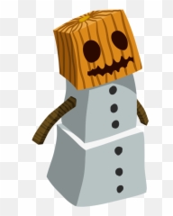 Minecraft Snowfall Png Svg Transparent - Cute Golem