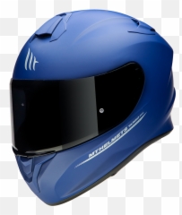 Motorcycle Helmet Accessories - Mt Helmets Targo Matt Blue png