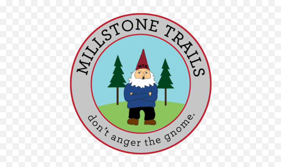 Cropped - Gnomecirclemedpng U2013 Millstone Trails Association Cartoon,Gnome Png