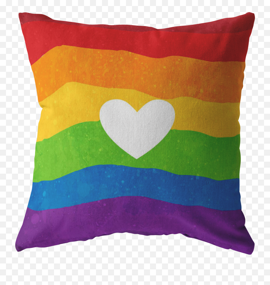 Pillow - Rainbow Love Decorative Png,Google Chrome Icon Rainbow