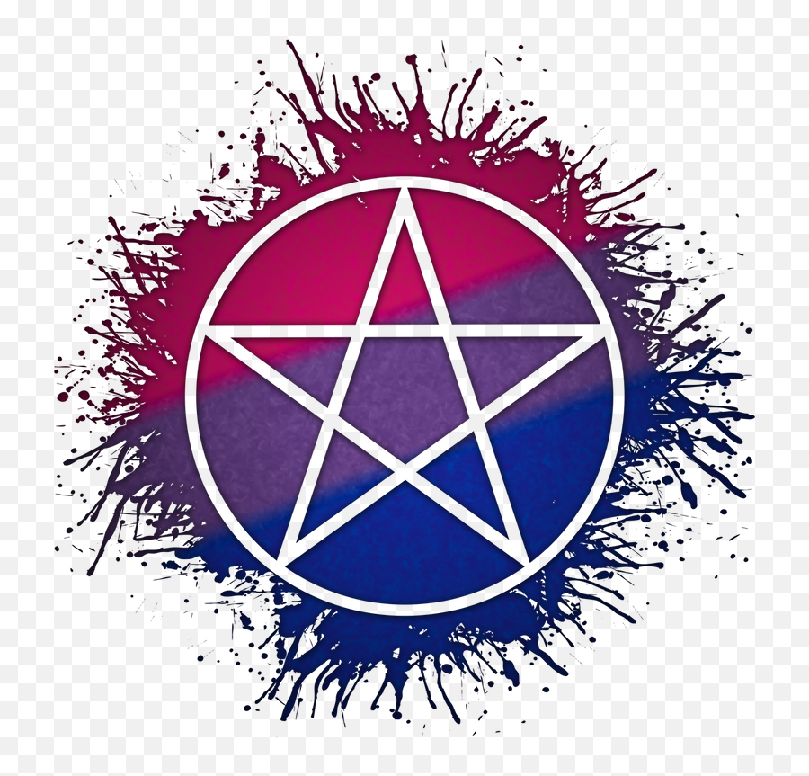 Bisexual Pentacle Gifts U0026 Gear Pride How Do You Rock Your - Heal A Broken Heart Spell Png,Pentacle Transparent Background