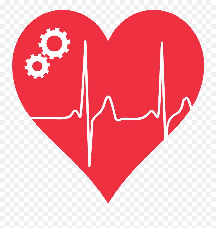 Free Ecg Cliparts Download Png Images - Heart With Ekg Inside Clip Art,Ecg Icon