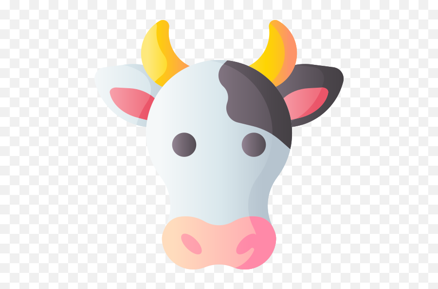 Cow - Free Animals Icons Animal Figure Png,Cow Face Icon