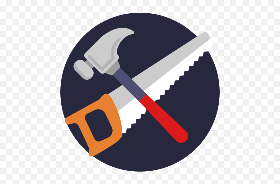 Saw - Free Construction And Tools Icons Saxon Garden Png,Hammer And Screwdriver Icon
