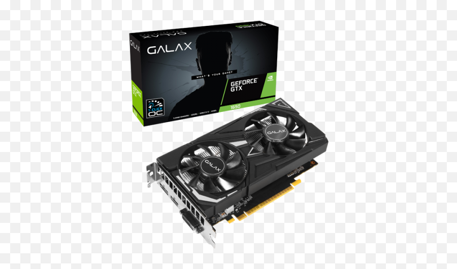 Galax Geforce Gtx 1650 Ex 1 - Click Oc Graphics Card Galax Gtx 1650 Ex Png,Nvidia Png