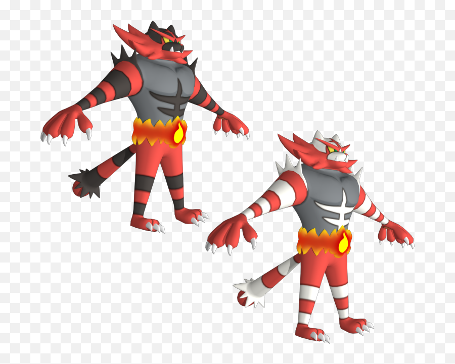 Sun Moon - Incineroar 3d Model Png,Incineroar Png