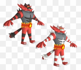Sun Moon - Incineroar 3d Model Png,Incineroar Png