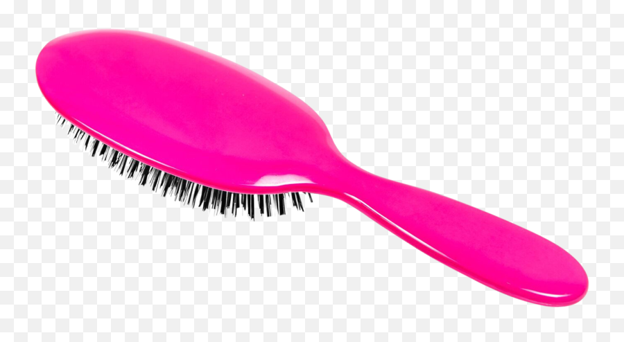 Pink Hair Brush Png - Pink Hair Brush Png,Hairbrush Png