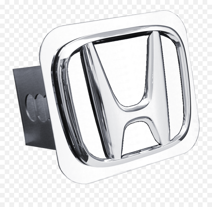 Honda Logo Chrome Stainless Steel Hitch - Emblem Png,Honda Logo Transparent