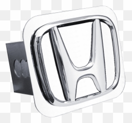 Honda Logo Chrome Stainless Steel Hitch - Emblem png