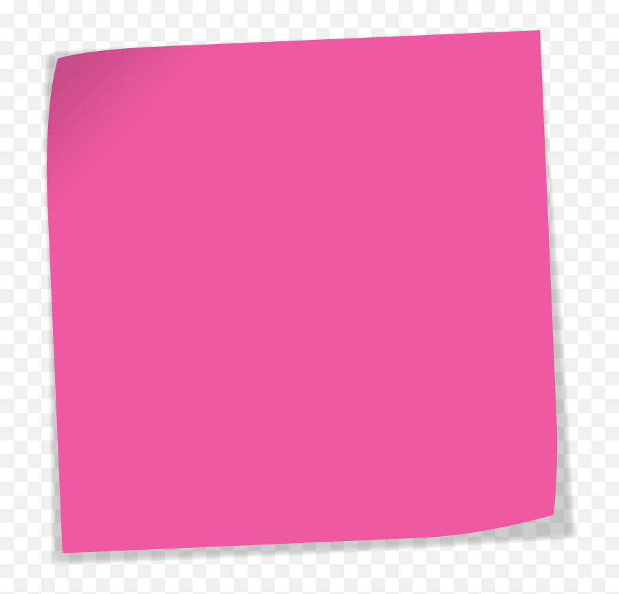Post It Note Transparent Png Clipart - Acrylic Sheet,Post It Note Png
