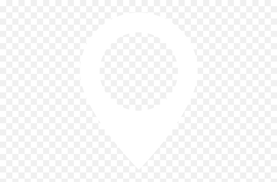 White Map Marker 2 Icon - White Map Marker Png,Maps Png