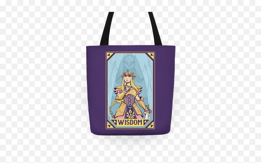 Wisdom - Zelda Tote Bag Lookhuman Tote Bag Png,Zelda Png