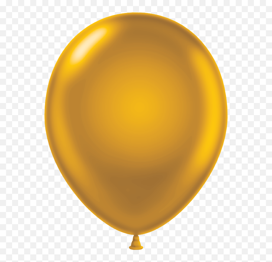 Gold Clipart Balloon Transparent Free For - Gold Balloon Png,Yellow Balloon Png