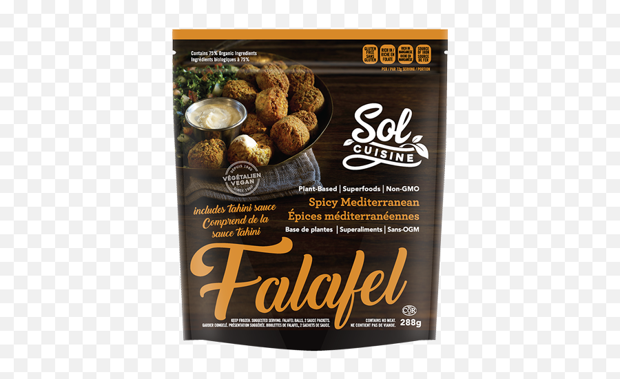 Spicy Mediterranean Falafel Sol Cuisine - Falafel Png,Falafel Png
