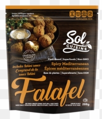 Spicy Mediterranean Falafel Sol Cuisine - Falafel Png,Falafel Png