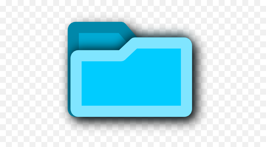 Tip Hint Blue Energy Folder Light Icon 2d Sets - Light Blue Files Icon Png,Light Icon Png