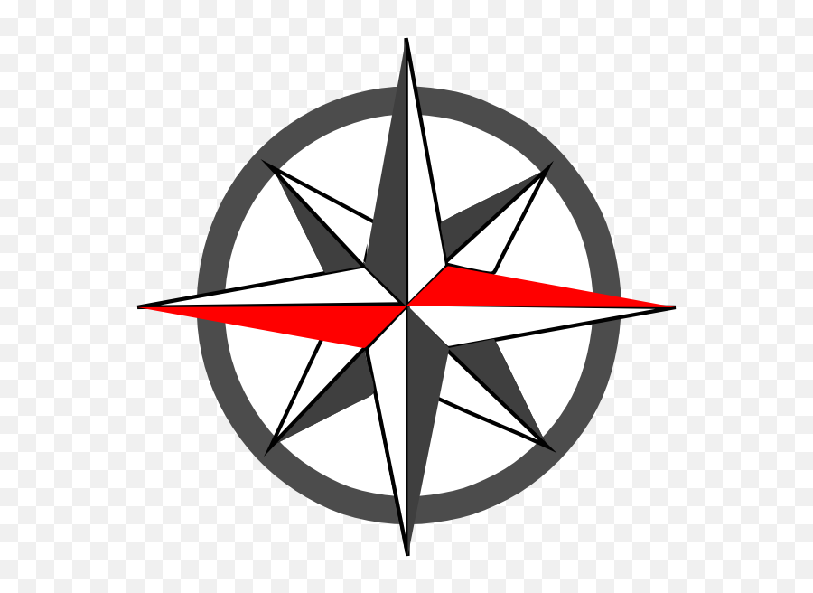 Spiky Circle Png - Transparent Background Compass Png Compass Wind Rose,Compass Transparent