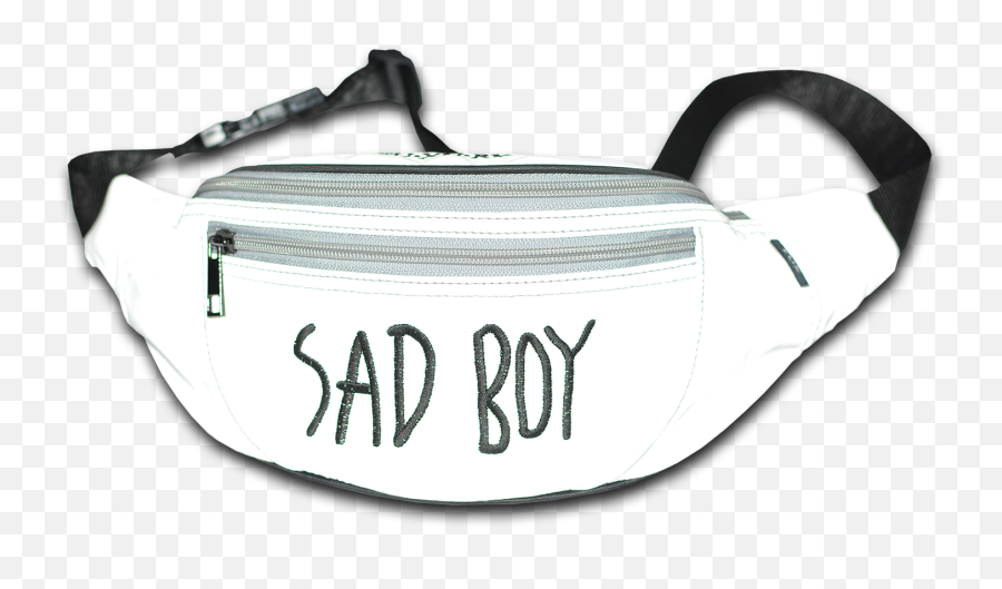 Download Sadboy 3m Reflect Waist Bag - White Fanny Pack Png,Fanny Pack Png