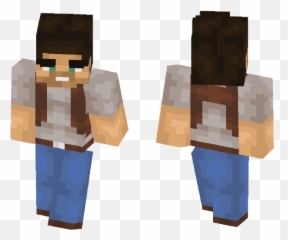 Download Hd Nathan Drake Uncharted - Minecraft Skin Au Sans png