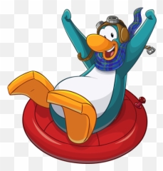 Sledding Png 7 Image - Club Penguin Sled Penguin,Sled Png