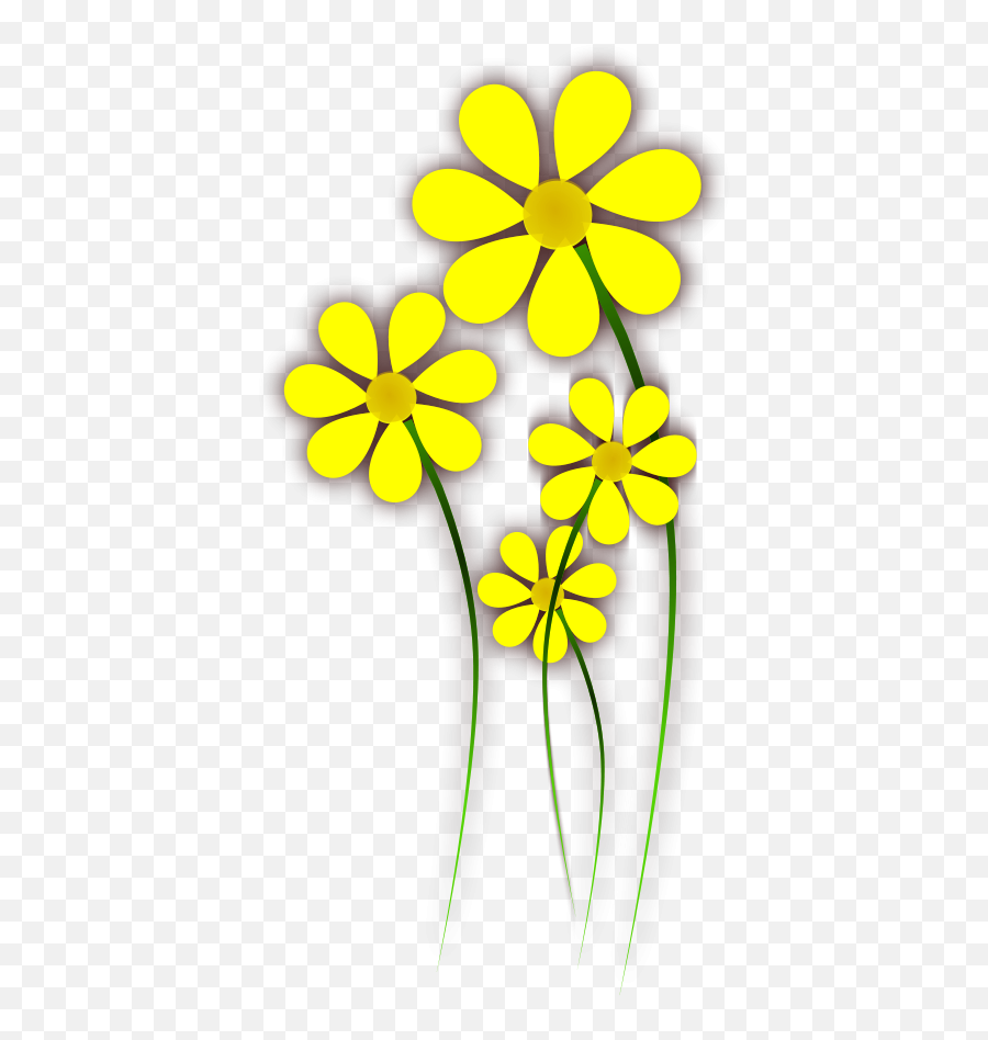 Daisies Yellow Flower Png Clip Arts For - Yellow Daisy Flower Clipart,Yellow Flower Png