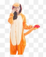 Charmander Womens Onesies - Charmander Onesie Png,Charmander Transparent