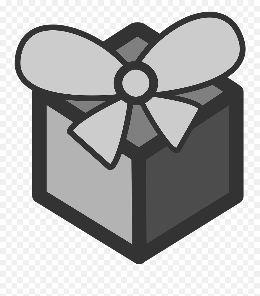 Giftpresentboxbowsurprise - Free Image From Needpixcom Present Light Blue Png,Christmas Bow Transparent Background