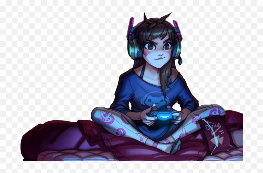 Dva Png 5 Image - Anime Wallpaper Gamer Girl,D.va Png