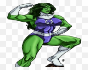 She Hulk Clipart Png Transparent - Incredible Hulk Girl Cartoon,She Hulk Png